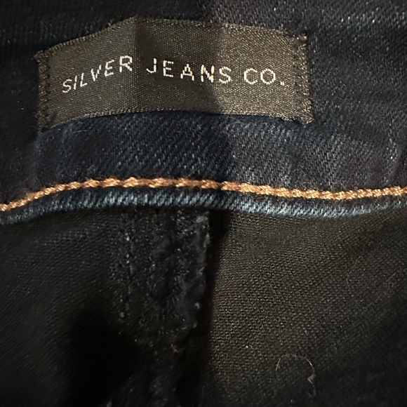NWOT! Silver Jeans Dark Blue Women's Suki Slim Boot Cut Denim - Picture 5 of 6